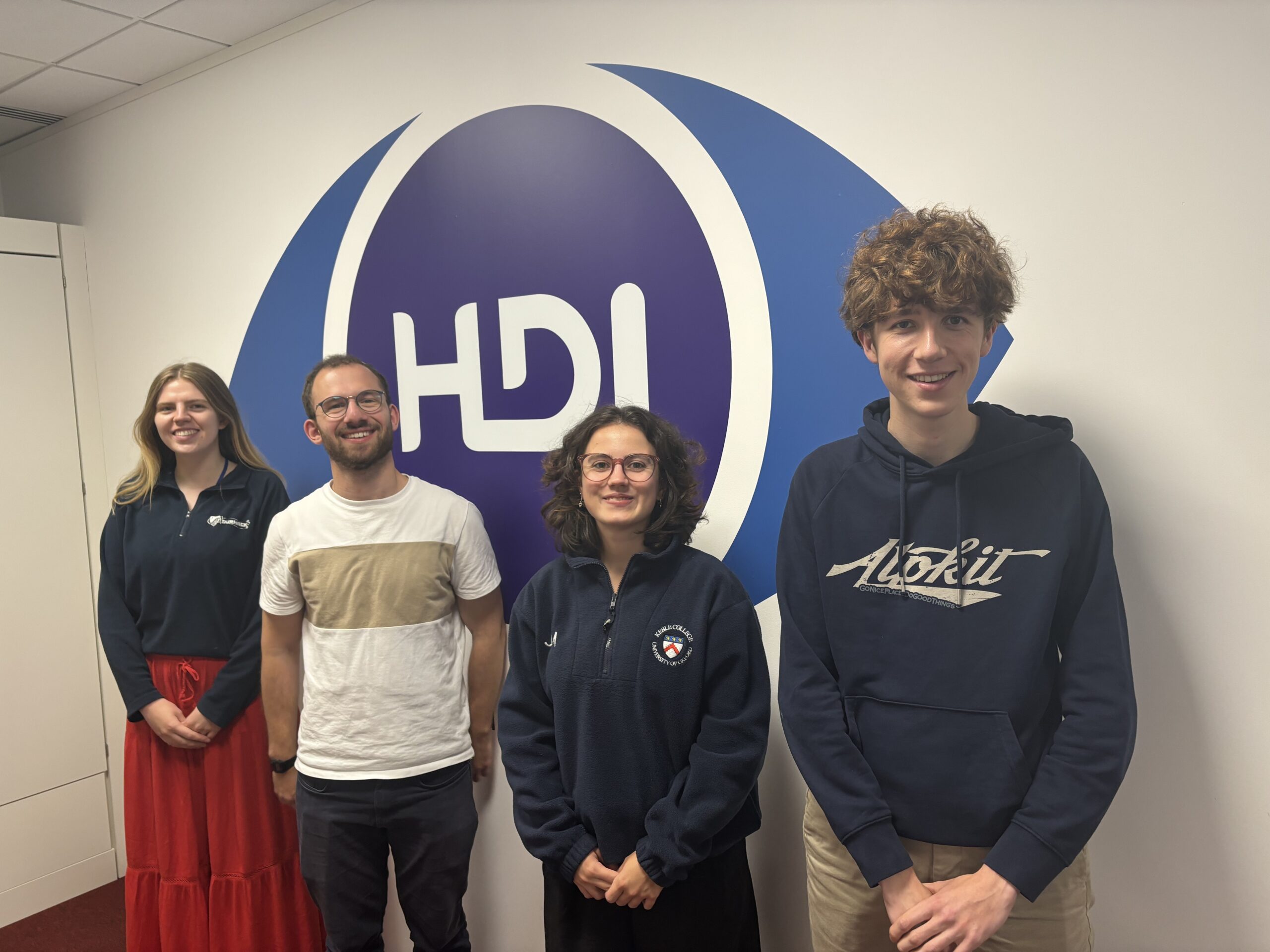 2023 interns at Health Data Insight CIC